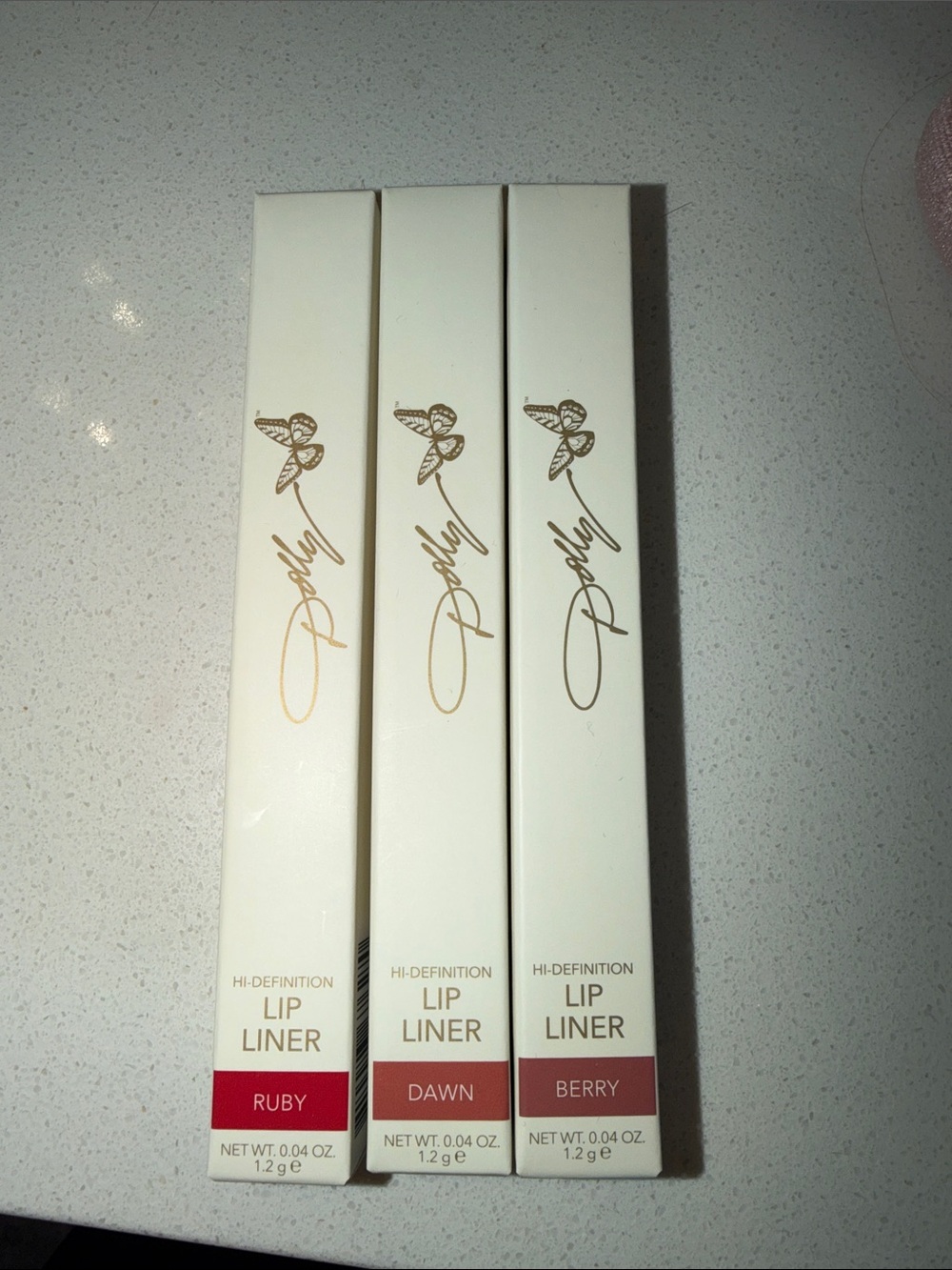 Hi-Definition Lip Liner Trio — Ruby, Dawn, Berry